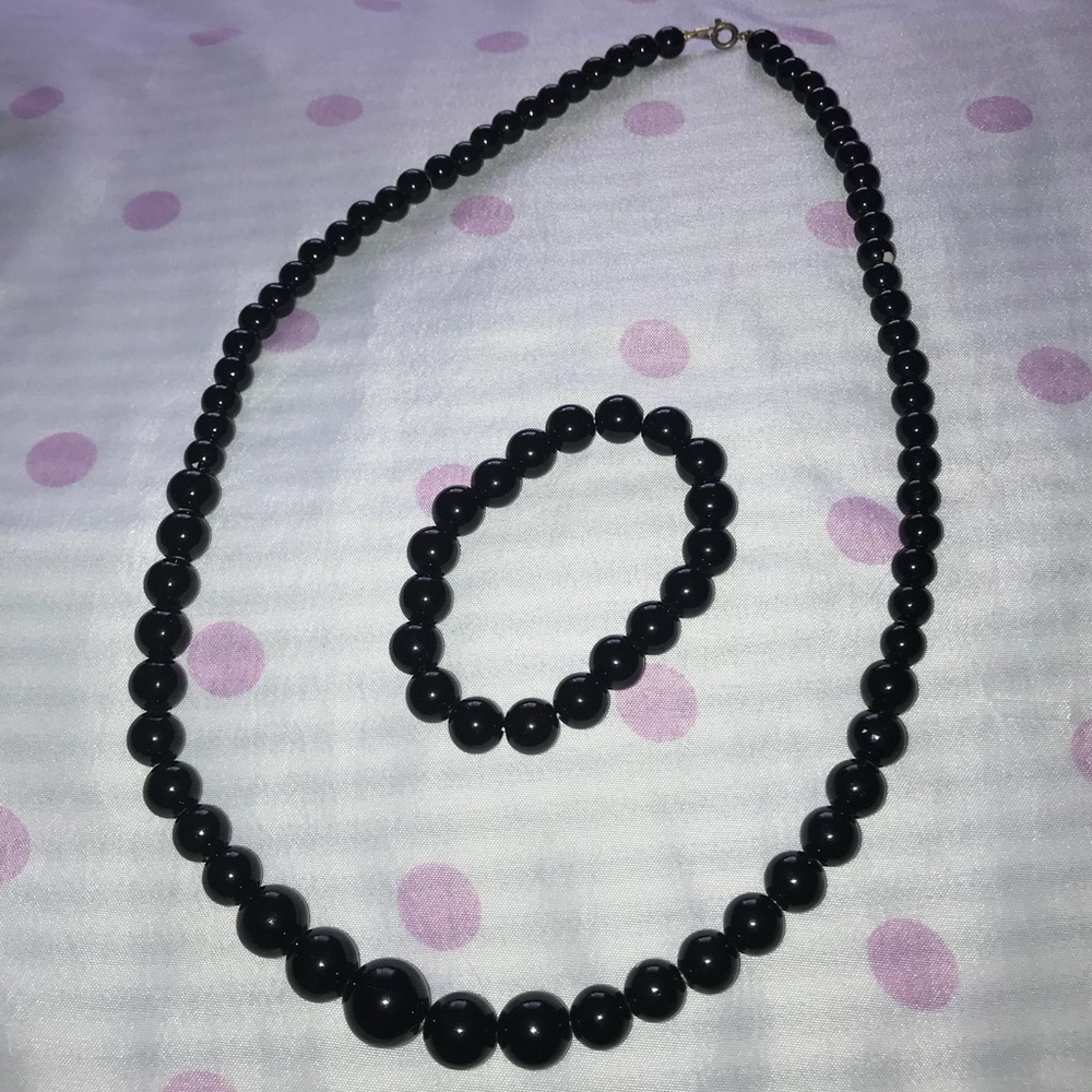 Black Pearly Set